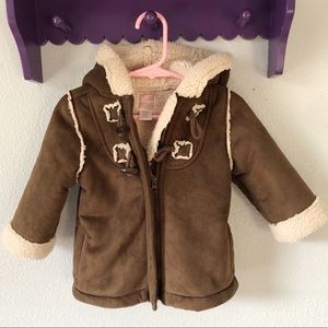 Old Navy 18-24 month warm coat with hood & pockets
